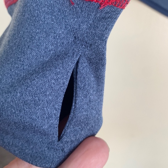 Colosseum Gray Stingray 1/4 Zip Pullover Top University of Arizona Sz.M Sports - Picture 4 of 8